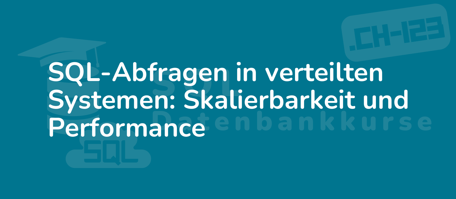 detailed image of a network of interconnected databases symbolizing scalability and performance of sql queries in distributed systems