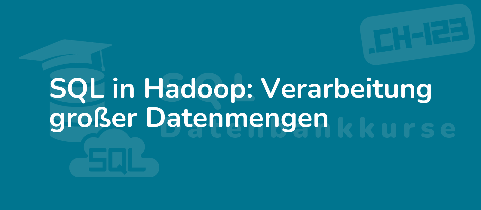 dynamic image features a hadoop cluster processing massive data sets representing sql in action high resolution impactful